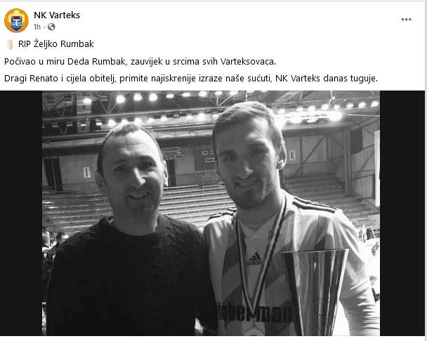 Umro Željko Rumbak (57), bivši vratar Varteksa - Novo.hr